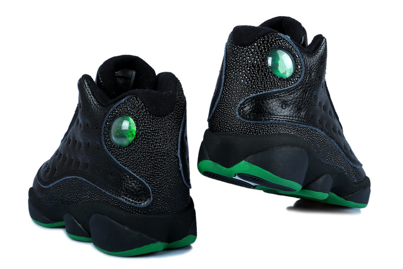 Air Jordan 13 Mens Shoes Black/Blue Online